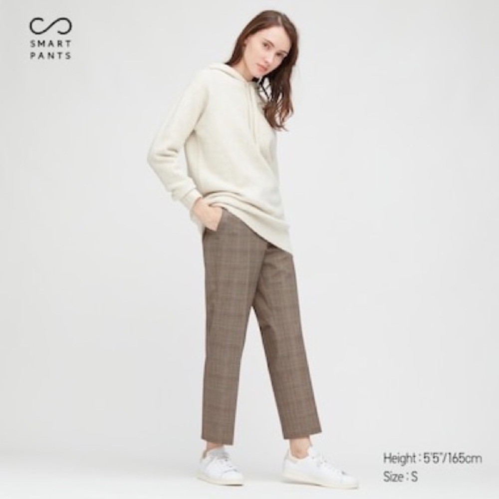 Uniqlo Easy Pant in Glen Checked